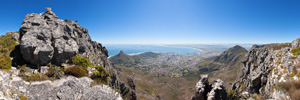 Cape Town Panorama from Table Mountain (VR)